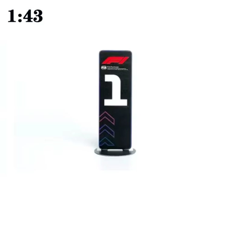 F1 Podium Finish Display Boards  1:43