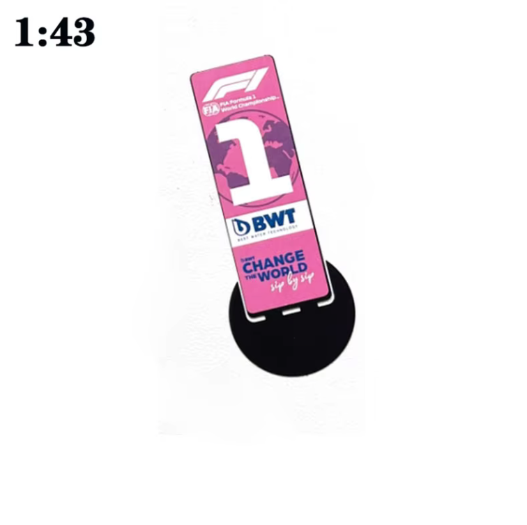 F1 Podium Finish Display Boards  1:43