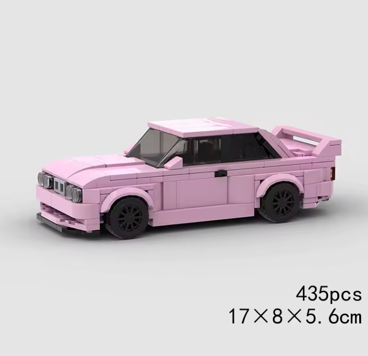 DIY Sports Car Building Set (MOC Style)