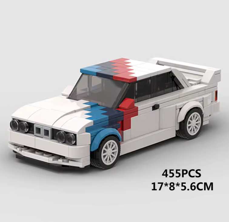 DIY Sports Car Building Set (MOC Style)