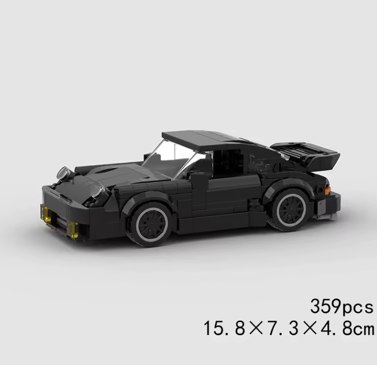 DIY Sports Car Building Set (MOC Style)